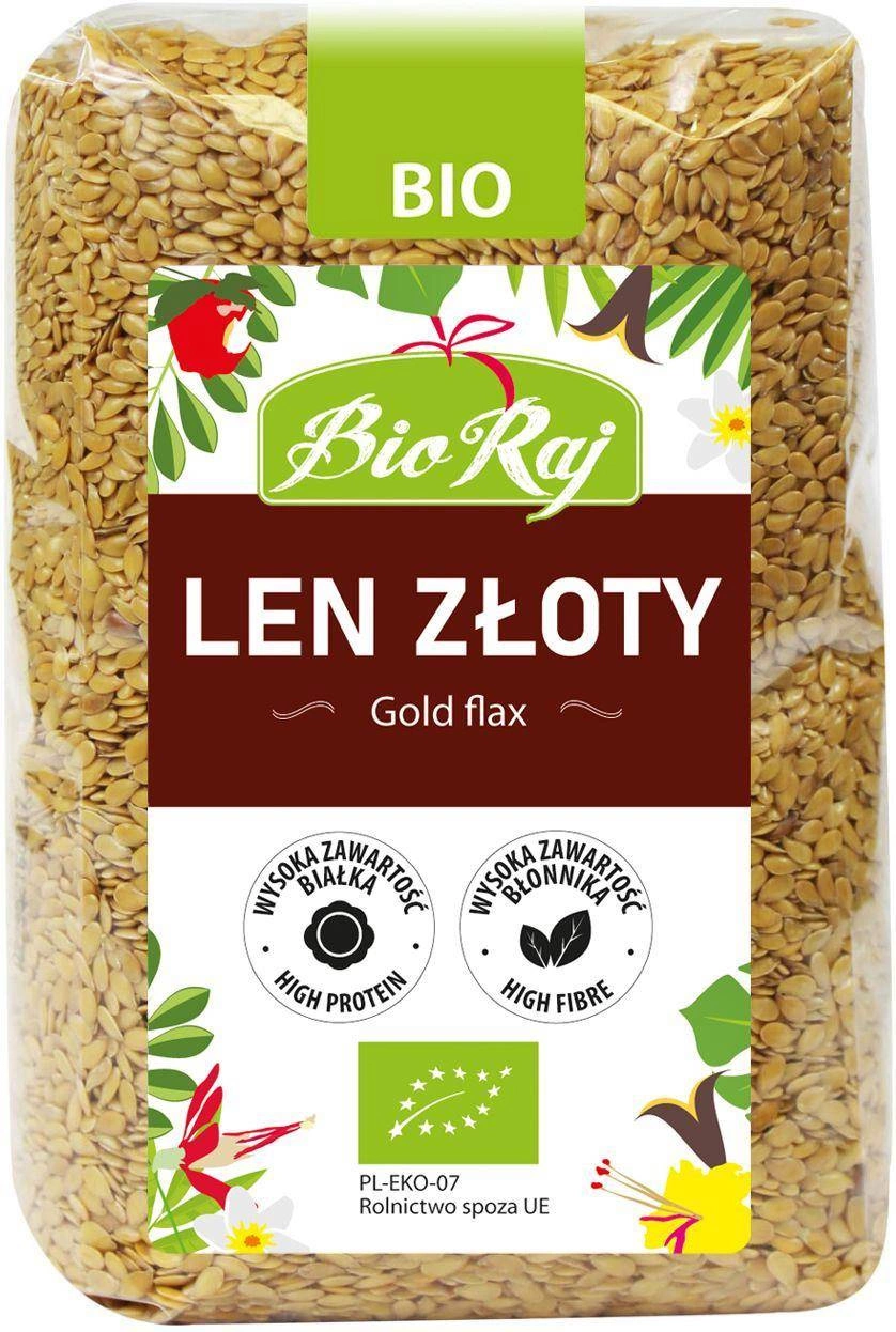 Len złoty bio 400 g Najniższa cena BIO RAJ sklep internetowy