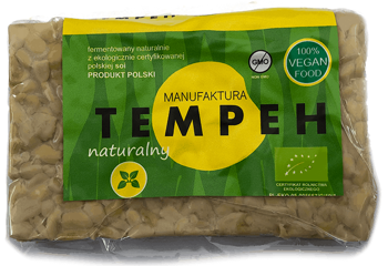 Natural tempeh BIO 200 g - Tempeh Manufactory