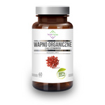 Wapno organiczne z alg czerwonych (800 mg) suplement diety 60 kapsułek - Soul-Farm