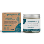 Georganics, organiczna pasta do zębów z fluorem w słoiku, english peppermint, 60ml