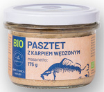 Pasztet z karpiem wędzonym bio 175 g (słoik) - ryby z serca natury