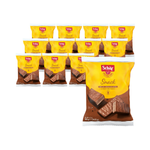 ZESTAW 12 x Wafle w polewie czekoladowej snack bezglutenowe 105 g