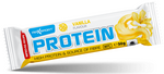 Baton proteinowy o smaku waniliowym w białej polewie bezglutenowy 50 g - MAXSPORT