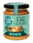 Krem orzechowy mix (3 orzechy) bio 250 g - TERRASANA