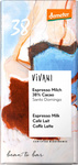 Czekolada mleczna espresso DEMETER BIO 90 g – Vivani