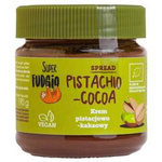 Krem pistacjowo-kakaowy bezglutenowy bio 190 g - Super Fudgio