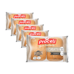 ZESTAW 5 x Ciabatta (bułki do zapiekania bezglutenowe) 120 g - Proceli