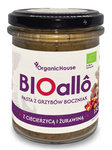 Pasta z boczniaków z ciecierzycą i żurawiną bezglutenowa bio 180 g - Organic House