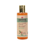 Szampon do włosów ziołowy miód i migdały 210 ml - Sattva