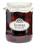 Śliwki w occie bezglutenowe 500 g (250 g) - Krokus