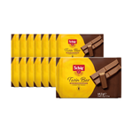 ZESTAW 14 x Twin bar - wafelki w czekoladzie bezglutenowe 3 x 21.5 g - Schar