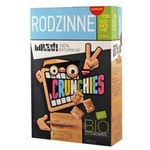 Płatki crunchies żytnio-owsiane cynamonowe bio 450 g