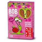 PRZEKĄSKA ROLL JABŁKO - MALINA BEZ DODATKU CUKRÓW BEZGLUTENOWA 60 g - BOB SNAIL