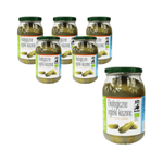 ZESTAW 6 x Ogórki kiszone bio 820 g (460 g)