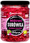 Surówka z kapusty różowa słodko - kwaśna bio 500 g (340 g) - Runoland