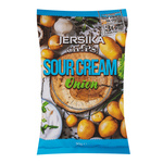 Chipsy ziemniaczane o smaku kwaśnej śmietany i cebuli 90 g – Jersika's
