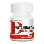 Witamina D 4000 j.m. suplement diety 150 tabletek – Dr Vita Med