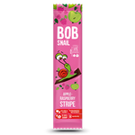 PRZEKĄSKA STRIPE JABŁKO - MALINA BEZ DODATKU CUKRÓW BEZGLUTENOWA 14 g - BOB SNAIL