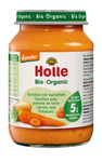 Marchew-ziemniak bez dodatku cukrów bezglutenowe BIO 190 g – Holle