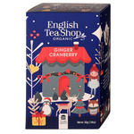 Herbata świąteczna czarna z imbirem i żurawiną BIO 30 g – English Tea Shop