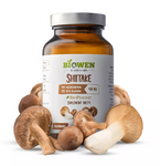 Grzyby Shiitake Ekstrakt (400 mg) bezglutenowy suplement diety 90 kapsułek - Biowen