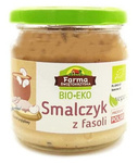 Smalczyk z fasoli bezglutenowy bio 160 g - Farma Świętokrzyska