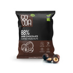 Orzechy laskowe w czekoladzie ciemnej 88% bio 70 g - COCOA