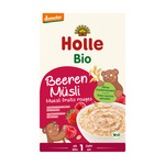 Musli z malinami i truskawkami bez dodatku cukrów BIO 200 g – Holle