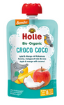 Mus w tubce kokosowy krokodyl (jabłko - mango - kokos) bez dodatku cukrów od 8 miesiąca Demeter BIO 100 g - Holle