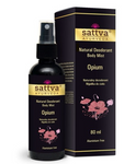 Dezodorant - mgiełka do ciała opium 80 ml - Sattva (ayurveda)