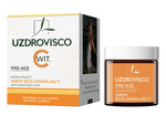 Krem do twarzy rozjaśniający nawilżający antyoksydacyjny 50 ml - UZDROVISCO (Pre-age)