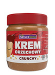 Krem orzechowy crunchy 100% bez dodatku soli i cukrów 340 g - Naturavena