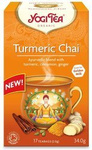 Herbatka złoty chai z kurkumą (turmeric chai) bio (17 x 2 g) 34 g
