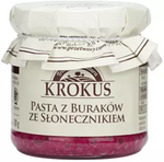 Pasta z buraków ze słonecznikiem bezglutenowa 180 g - Krokus