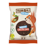 Ciasteczko Kids z kakao i orzechem laskowym bezglutenowe bez dodatku cukru 35 g – Frank&Oli