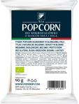 Popcorn z żółtej kukurydzy z shea i solą do przygotowania w mikrofalówce bezglutenowy bio 90 g - Popcrop