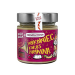 Krem z orzechów nerkowca z kokosem i żurawiną 195 g – Premium Rosa