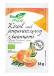 Kisiel o smaku pomarańczowym z bananami - bez cukru BIO 38 g - Bio Planet