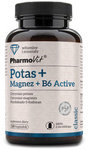 Potas + magnez + witamina B6 active 120 kapsułek 136,39 g - Pharmovit