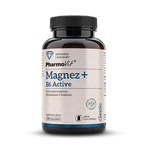 Magnez z witaminą B6 Activ bezglutenowy suplement diety 120 kapsułek 81,37 g - Pharmovit