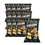 ZESTAW 12 x Chrupki kukurydziane nachos o smaku serowym bezglutenowe bio 30 g - Kimifinne