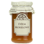 Dżem morelowy o obniżonej zawartości cukru bezglutenowy 235 g - Krokus