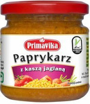 PAPRYKARZ WEGAŃSKI Z KASZĄ JAGLANĄ BEZGLUTENOWY 160 g - PRIMAVIKA