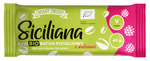 Baton pistacjowy z malinami bezglutenowy bio 40 g - Siciliana raw