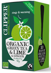 Herbata zielona z limonką i imbirem Fair Trade Bio (20 x 2 g) 40 g