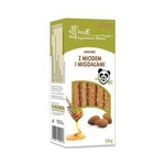 Paluszki z miodem i migdałami bez e 120 g
