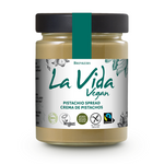 Krem pistacjowy bezglutenowy fair trade bio 270 g - LA VIDA