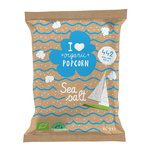 Popcorn sól morska BIO 60 g – Organic Popcorn