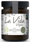 Krem z ciemnej czekolady bezglutenowy fair trade bio 270 g - LA VIDA