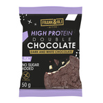 Ciastko proteinowe podwójnie czekoladowe bezglutenowe bez dodatku cukru 50 g – Frank&Oli